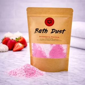 Vandens dulkelės voniai „Strawberry Pavlova“ 190 g